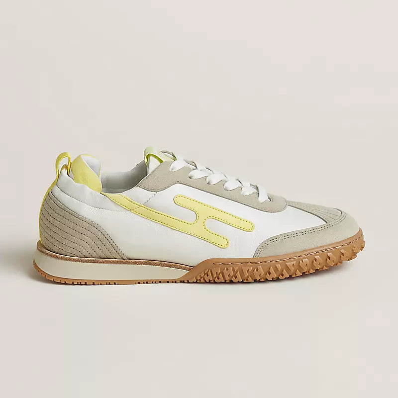 Hermès Jet sneaker Multicolore Jaune D'orge