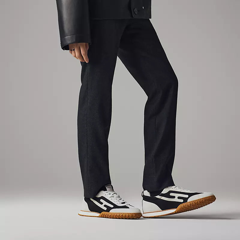 Hermès Jet sneaker Noir blanc