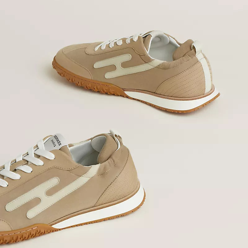 Hermès Jet sneaker Multicolore Beige Sable