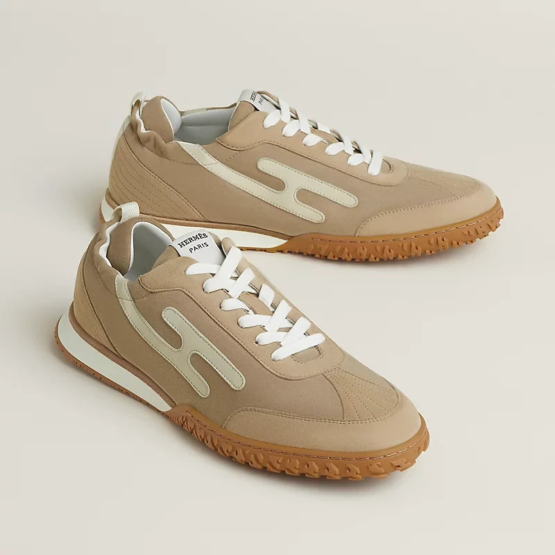 Hermès Jet sneaker Multicolore Beige Sable