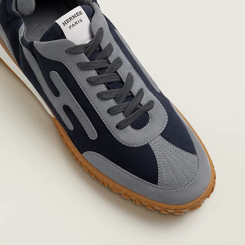 Hermès Jet sneaker Marine gris Orage