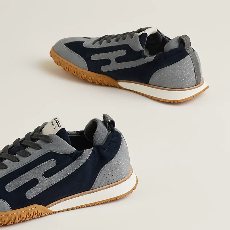 Hermès Jet sneaker Marine gris Orage