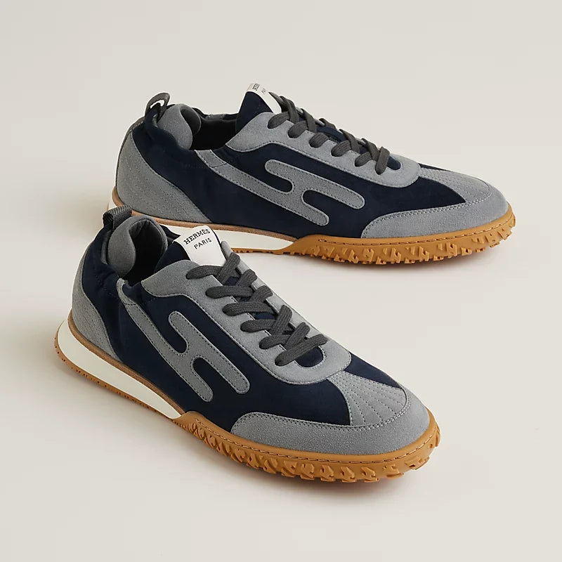 Hermès Jet sneaker Marine gris Orage