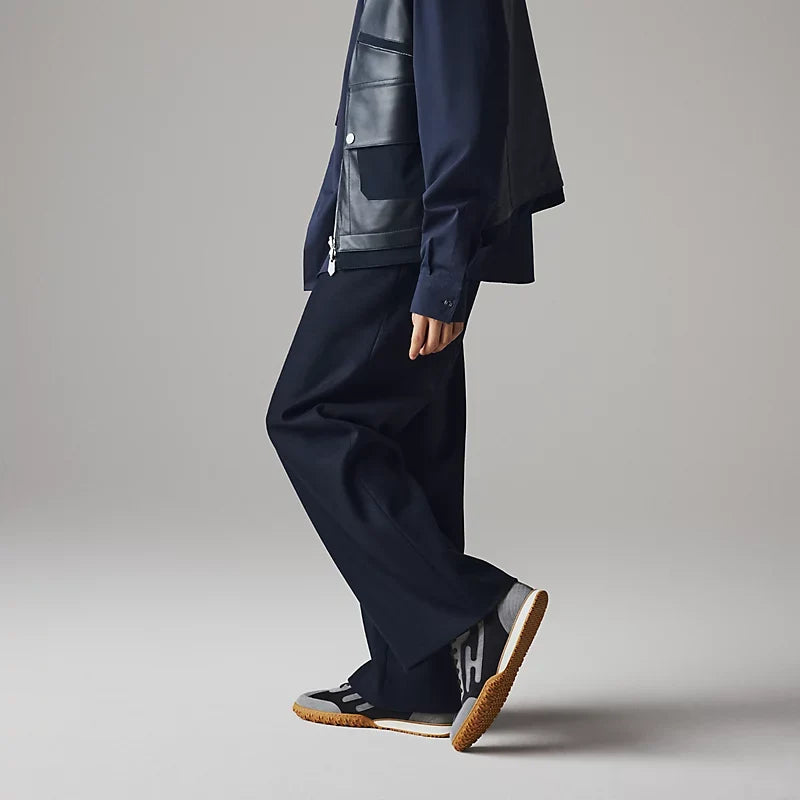 Hermès Jet sneaker Marine gris Orage