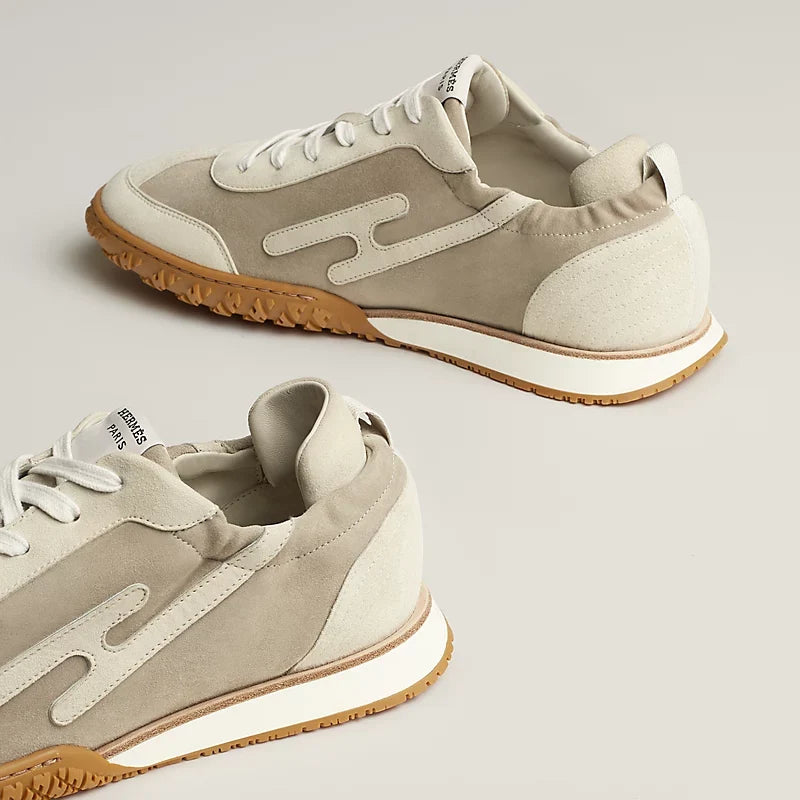 Hermès Jet sneaker Beige Esquisse glaise