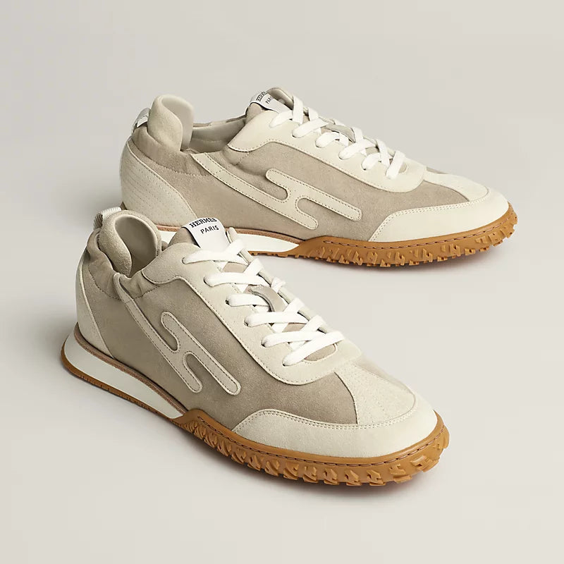Hermès Jet sneaker Beige Esquisse glaise