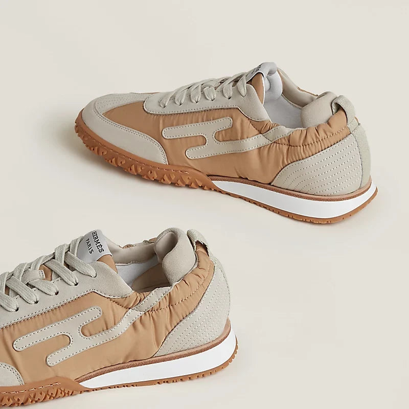 Hermès Jet sneaker Beige Glaise