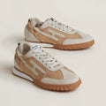 Hermès Jet sneaker Beige Glaise