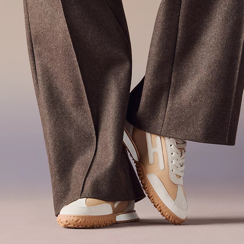 Hermès Jet sneaker Beige Glaise