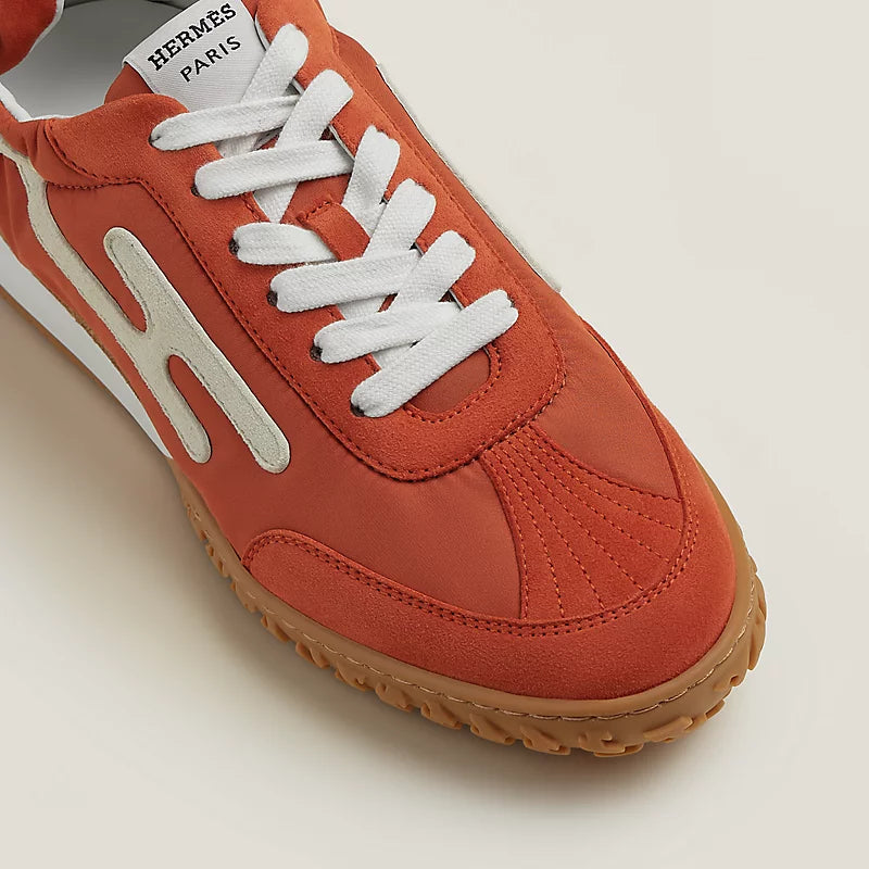 Hermès Jet sneaker Marron Brique  blanc