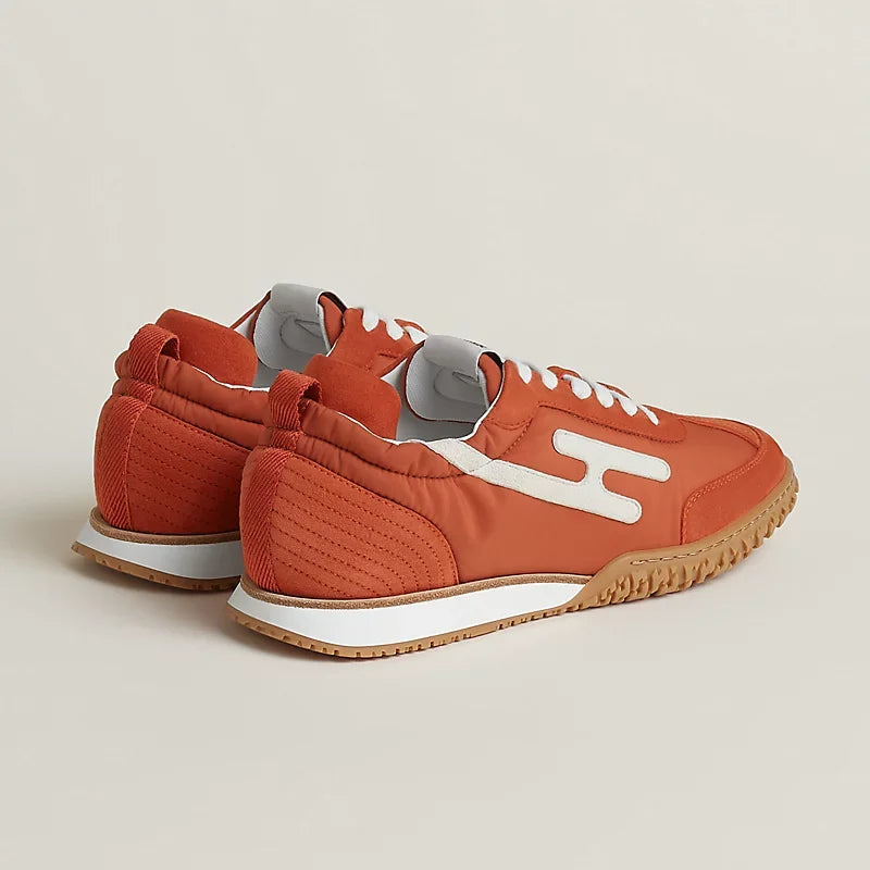 Hermès Jet sneaker Marron Brique  blanc