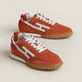 Hermès Jet sneaker Marron Brique  blanc