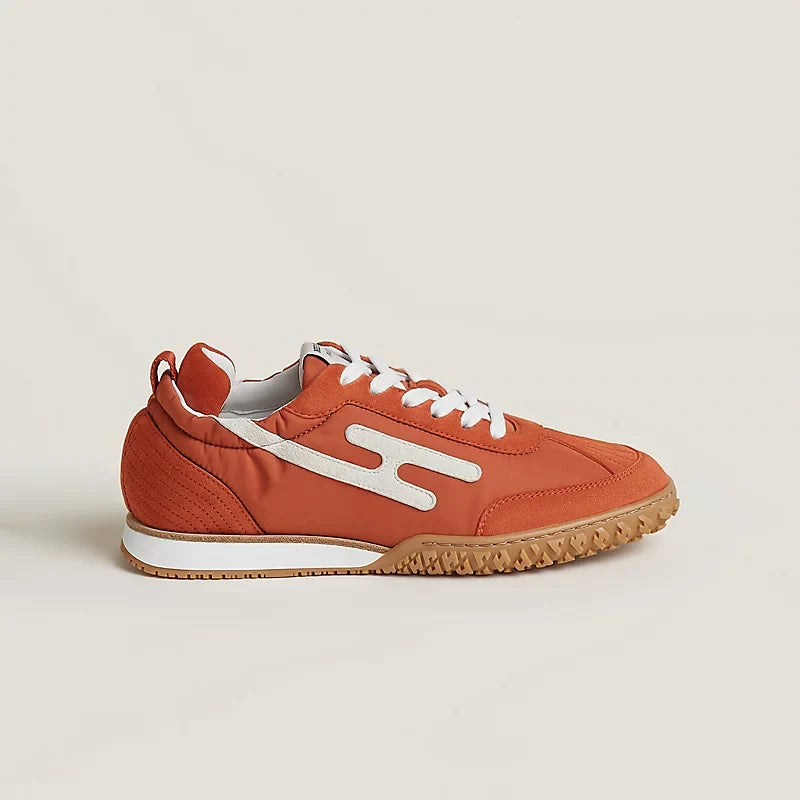Hermès Jet sneaker Marron Brique  blanc