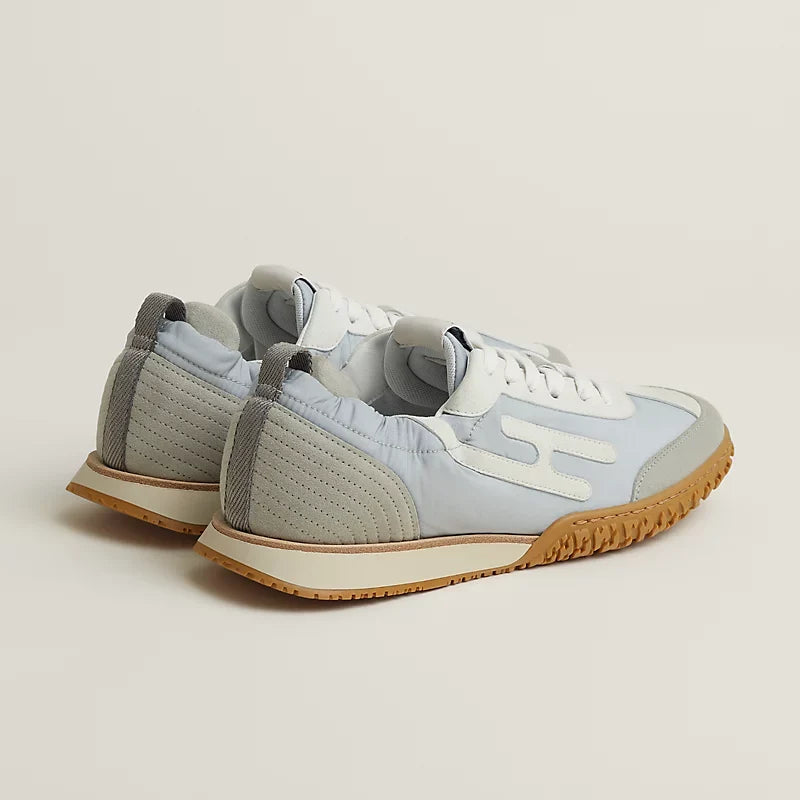 Hermès Jet sneaker Gris Arctique  blanc
