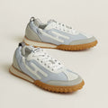 Hermès Jet sneaker Gris Arctique  blanc