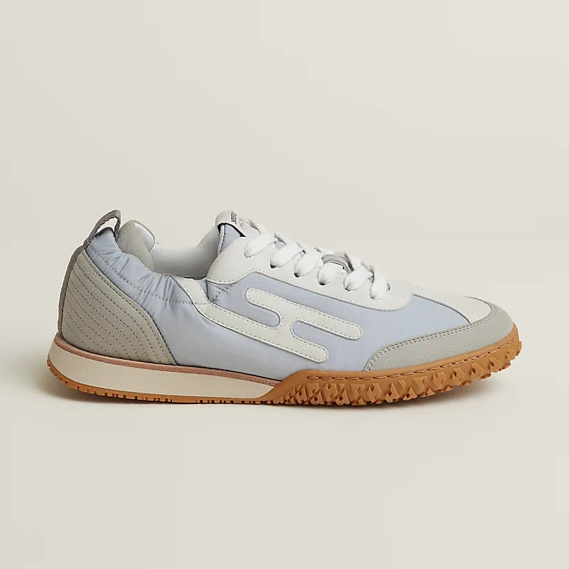 Hermès Jet sneaker Gris Arctique  blanc
