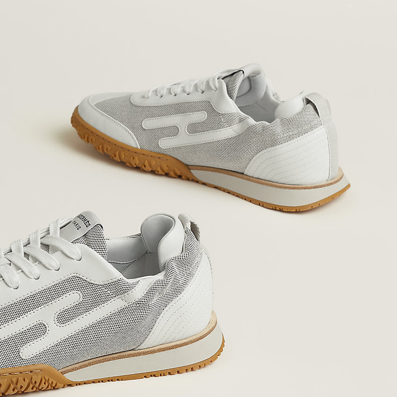 Hermès Jet sneaker Prunoir blanc