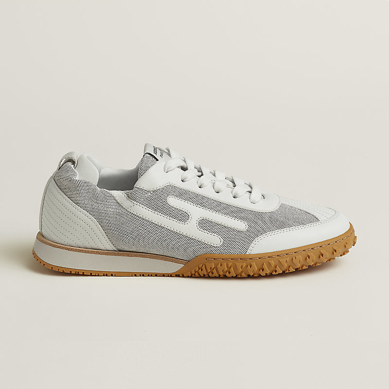 Hermès Jet sneaker Prunoir blanc