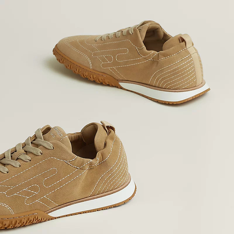 Hermès Jet sneaker Beige Albâtre