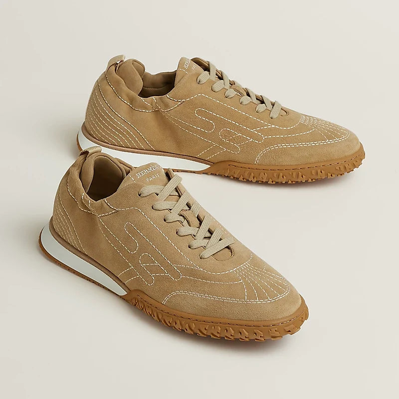 Hermès Jet sneaker Beige Albâtre