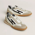 Hermès Jet sneaker Blanc beige Esquisse noir