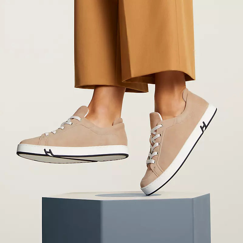 Hermès Kid sneaker Beige Camel