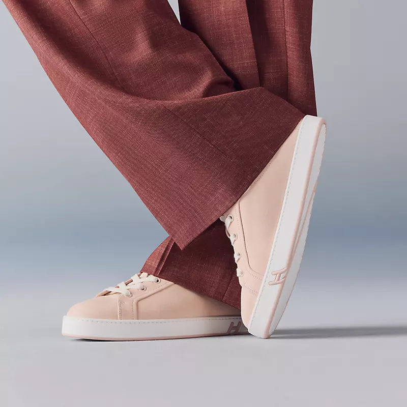 Hermès Kid sneaker Rose Palomino