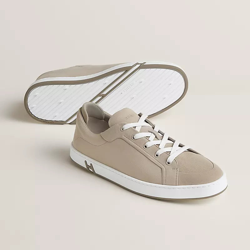 Hermès Kid sneaker Beige Galet