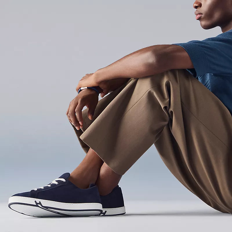 Hermès Kid sneaker Marine