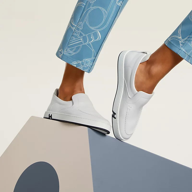 Hermès Kiddy slip-on sneaker Blanc