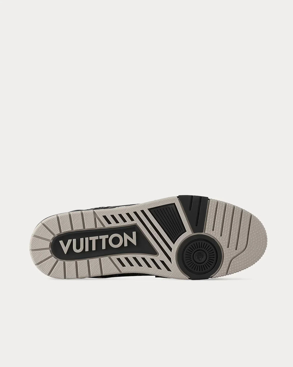 Louis Vuitton LV Trainer Sneaker Black Denim Monogram