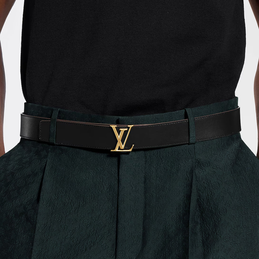 LV Atelier 35mm Reversible Belt Beige