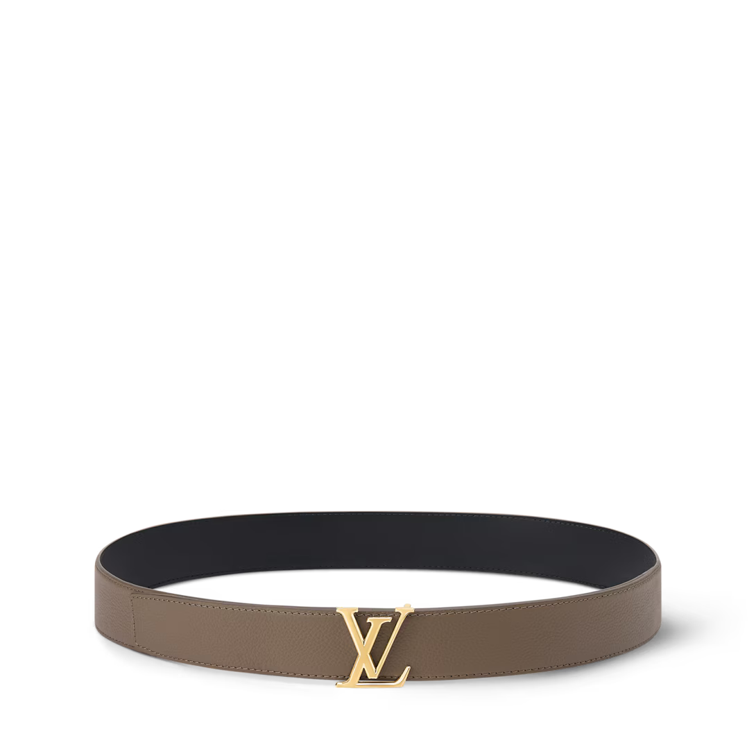 LV Atelier 35mm Reversible Belt Beige