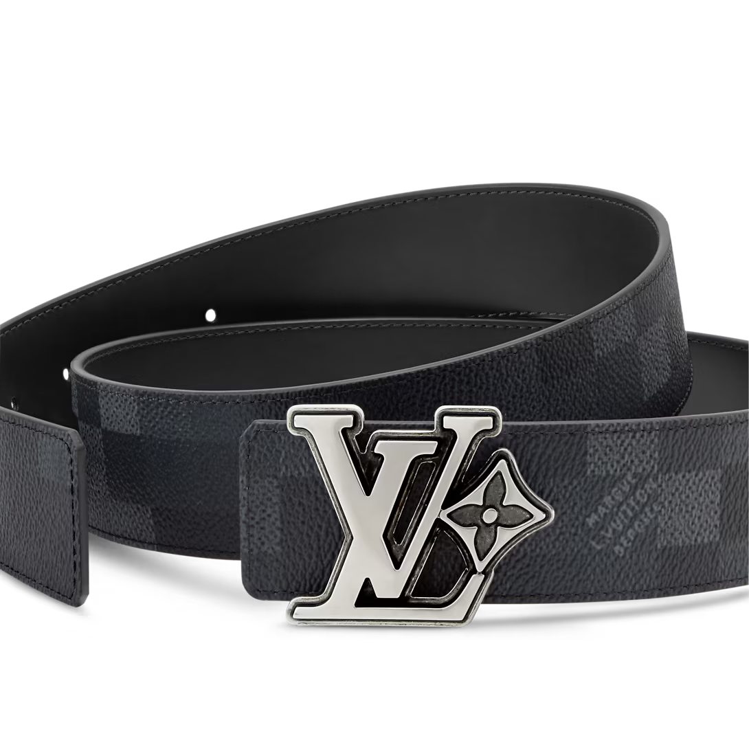LV Flower Damoflage 40mm Reversible Belt