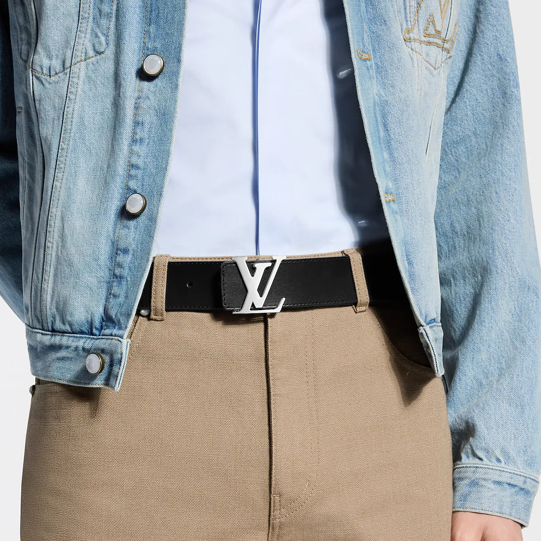 LV Initiales Monogram Shadow 40mm Reversible Belt