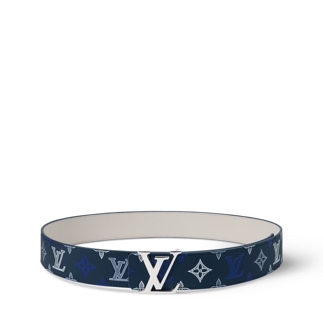 LV Initiales Monogram Shadow 40mm Reversible Belt