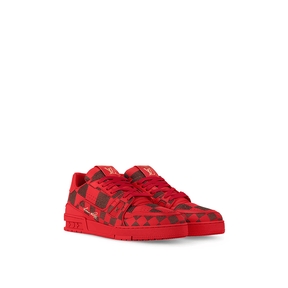 Louis Vuitton LV Trainer Sneaker 'DarkRed'