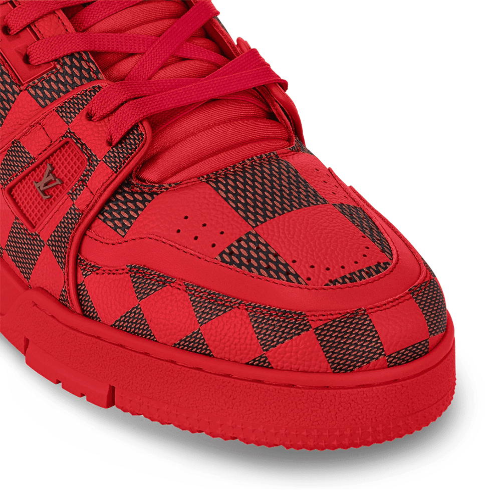 Louis Vuitton LV Trainer Sneaker 'DarkRed'