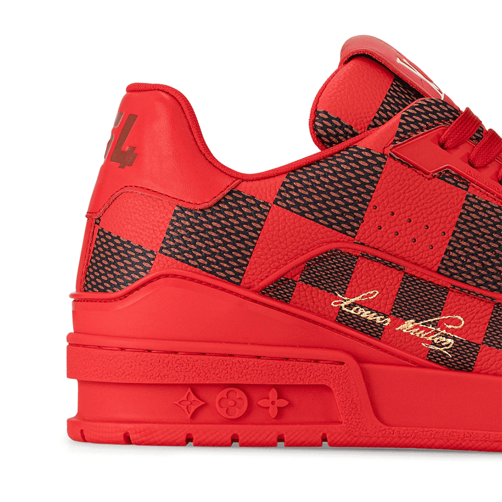 Louis Vuitton LV Trainer Sneaker 'DarkRed'