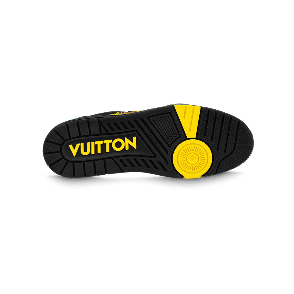 Louis Vuitton LV Trainer Sneaker x Yayoi Kusama 'Black Print'