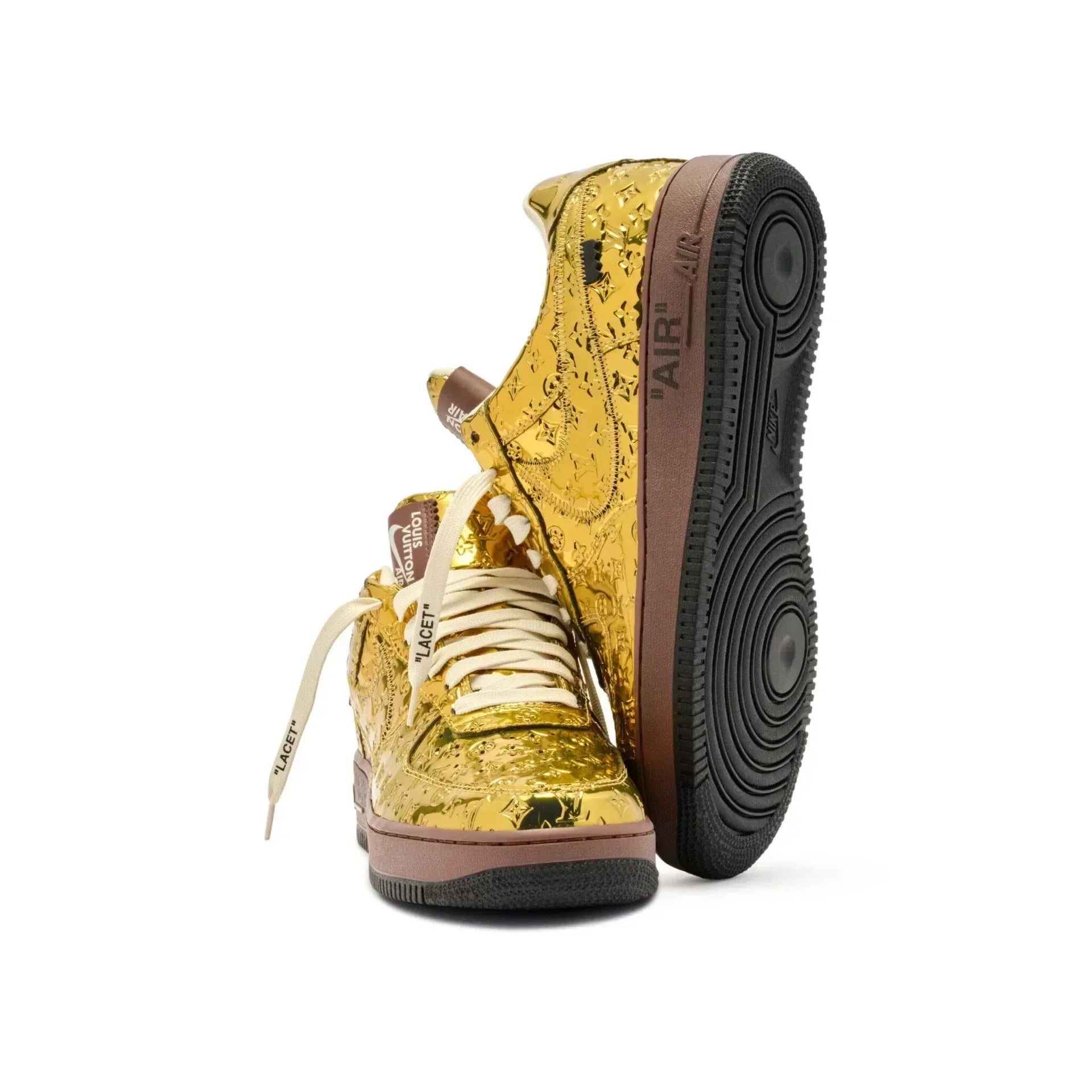 Louis Vuitton x Nike Air Force 1 Low 'Gold'