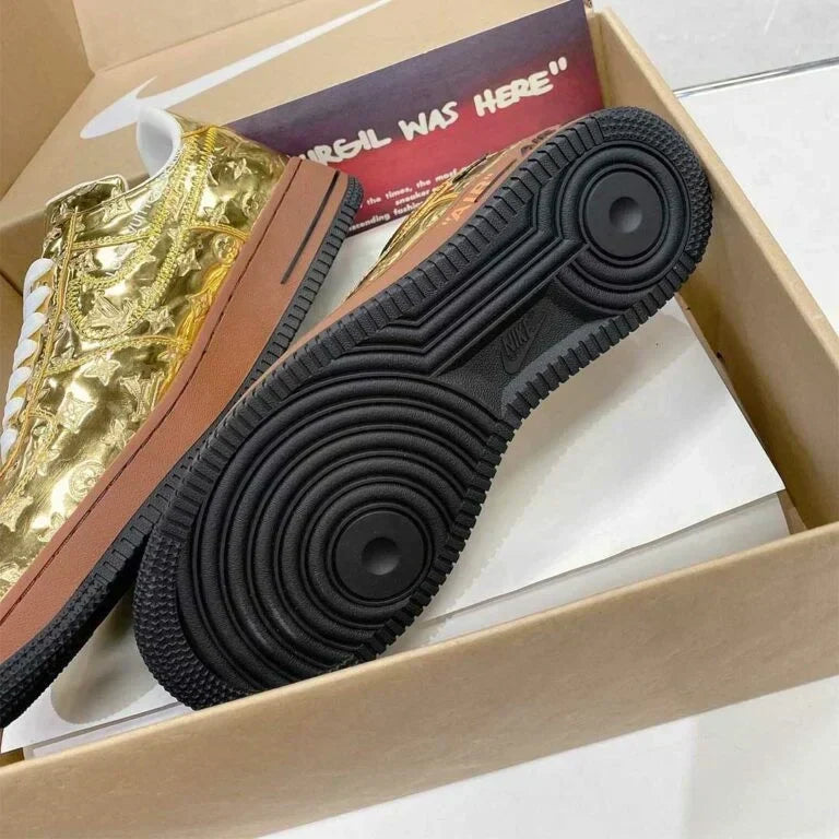 Louis Vuitton x Nike Air Force 1 Low 'Gold'