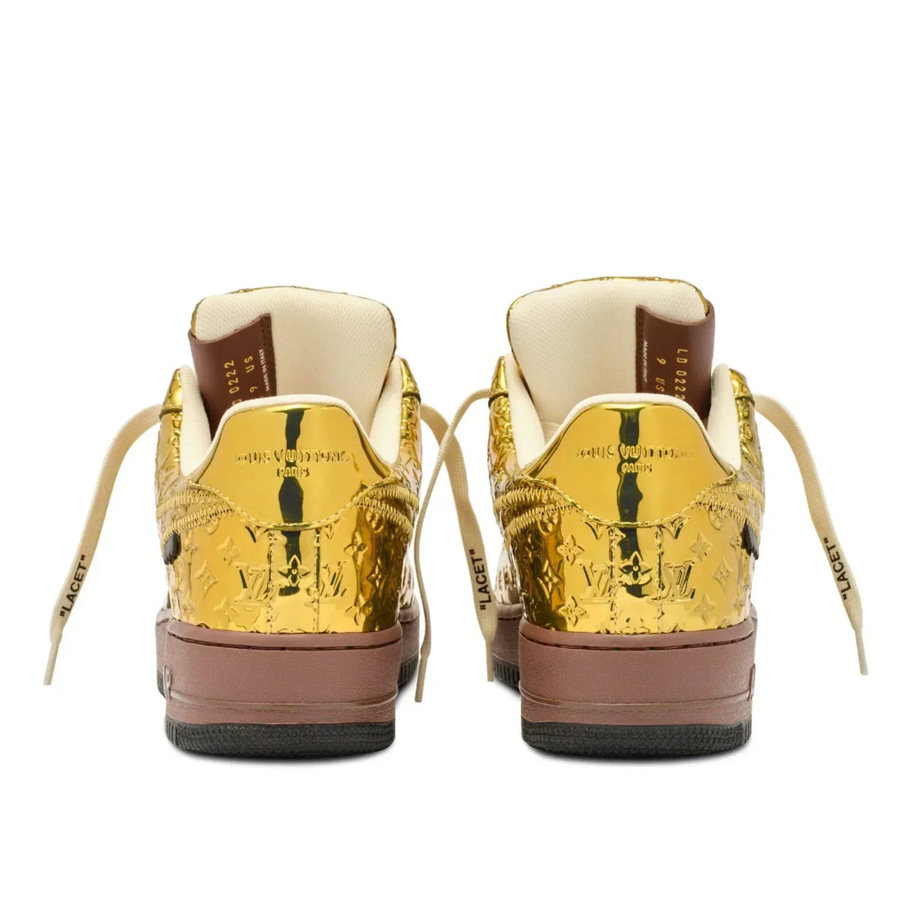 Louis Vuitton x Nike Air Force 1 Low 'Gold'