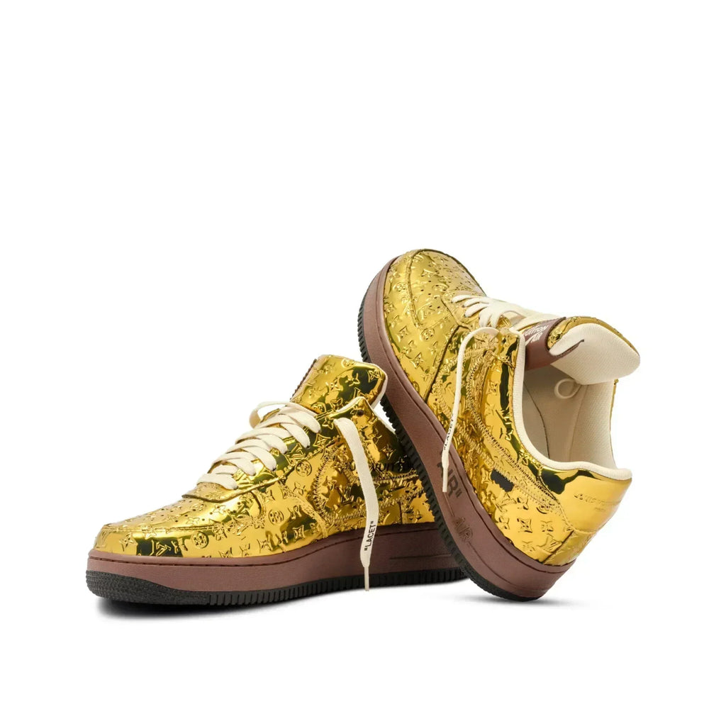 Louis Vuitton x Nike Air Force 1 Low 'Gold'