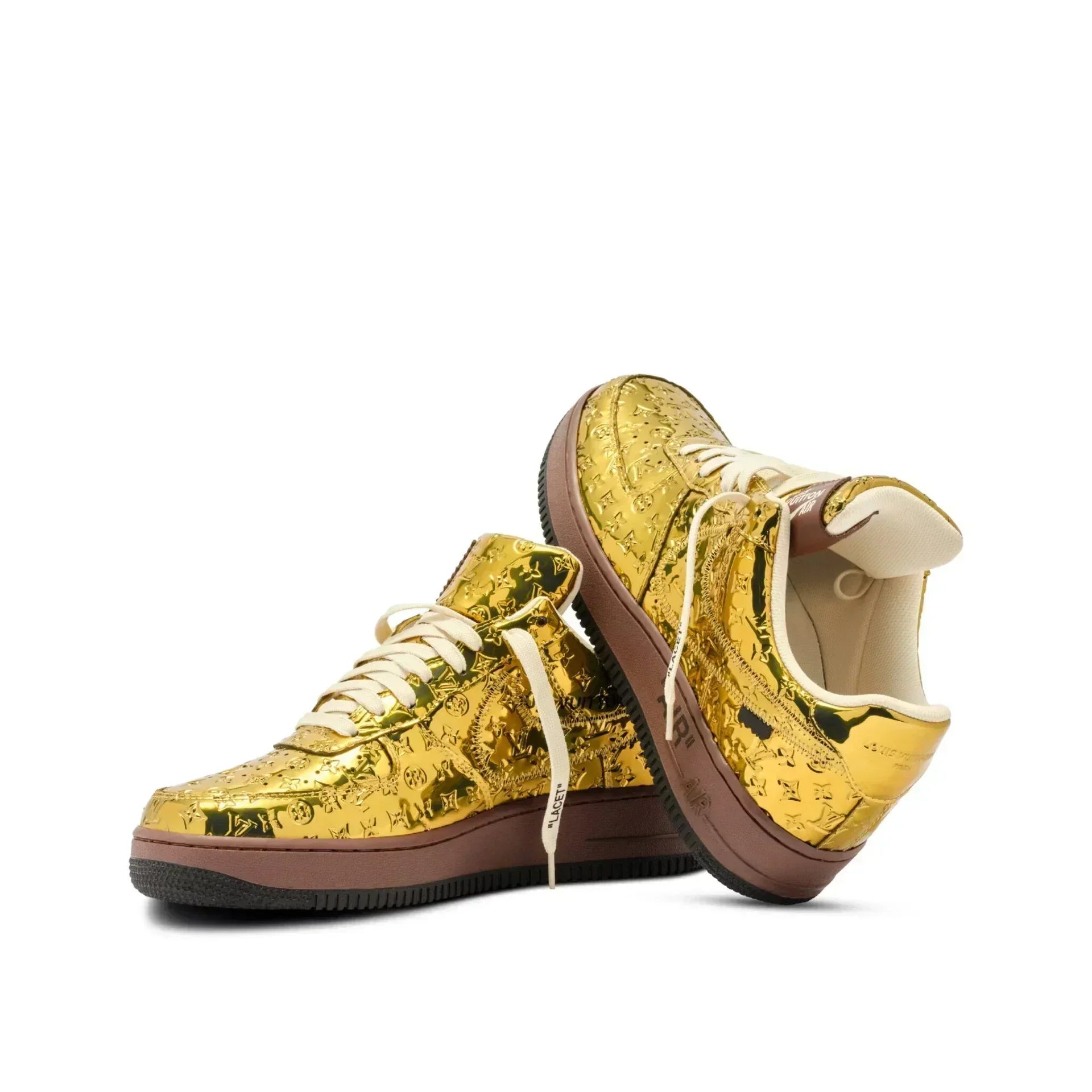 Louis Vuitton x Nike Air Force 1 Low 'Gold'