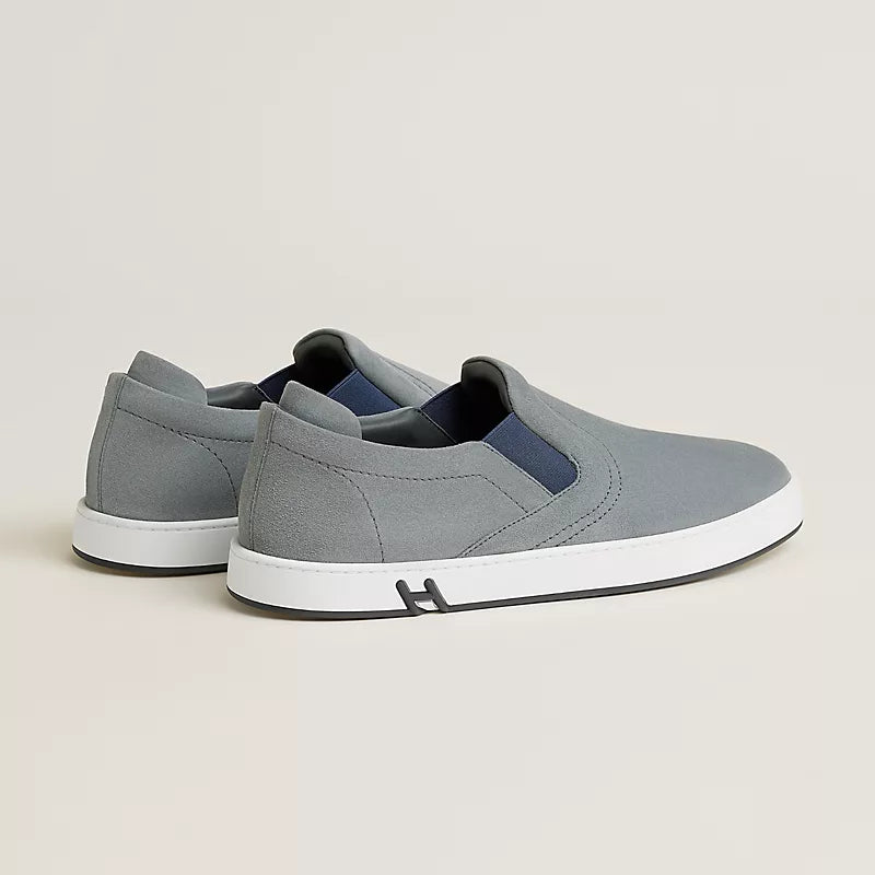 Hermès Lucky slip-on sneaker Gris Orage