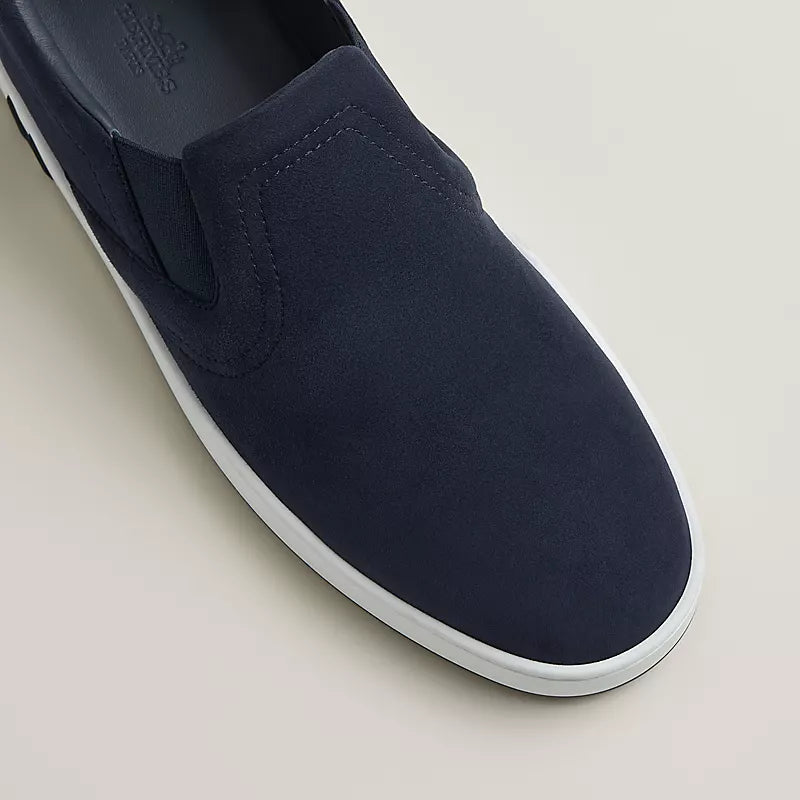 Hermès Lucky slip-on sneaker Marine