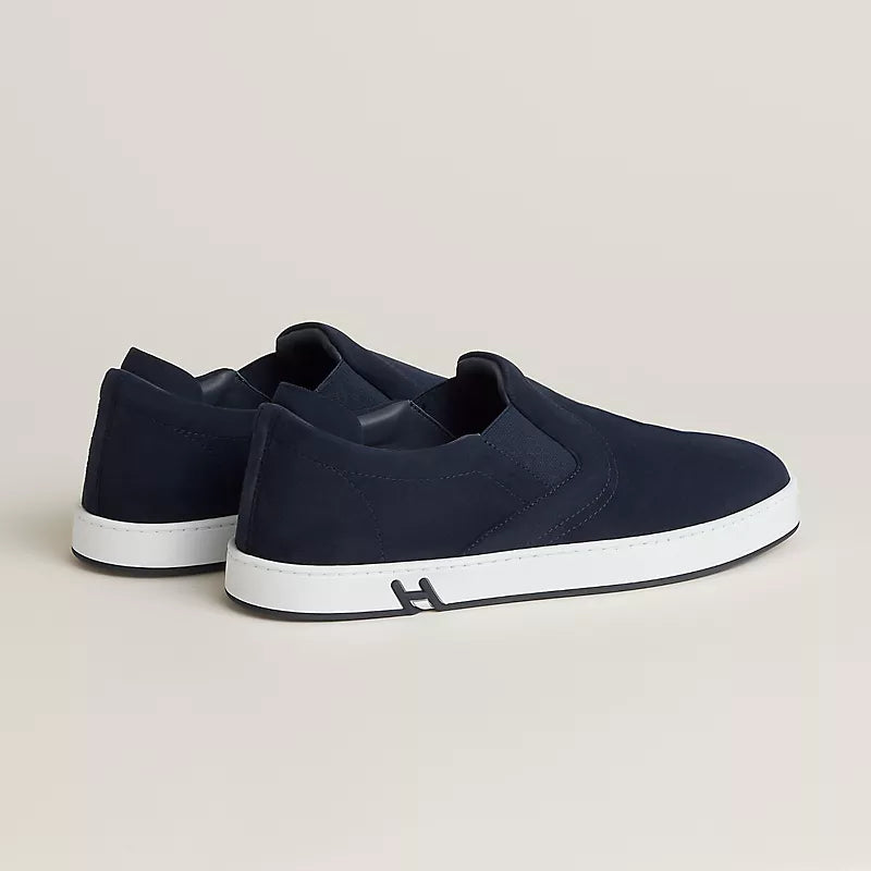 Hermès Lucky slip-on sneaker Marine