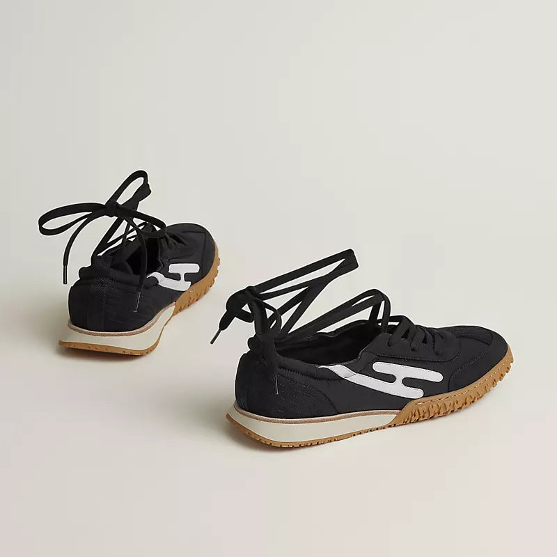 Hermès Mascot sneaker Noir Blanc