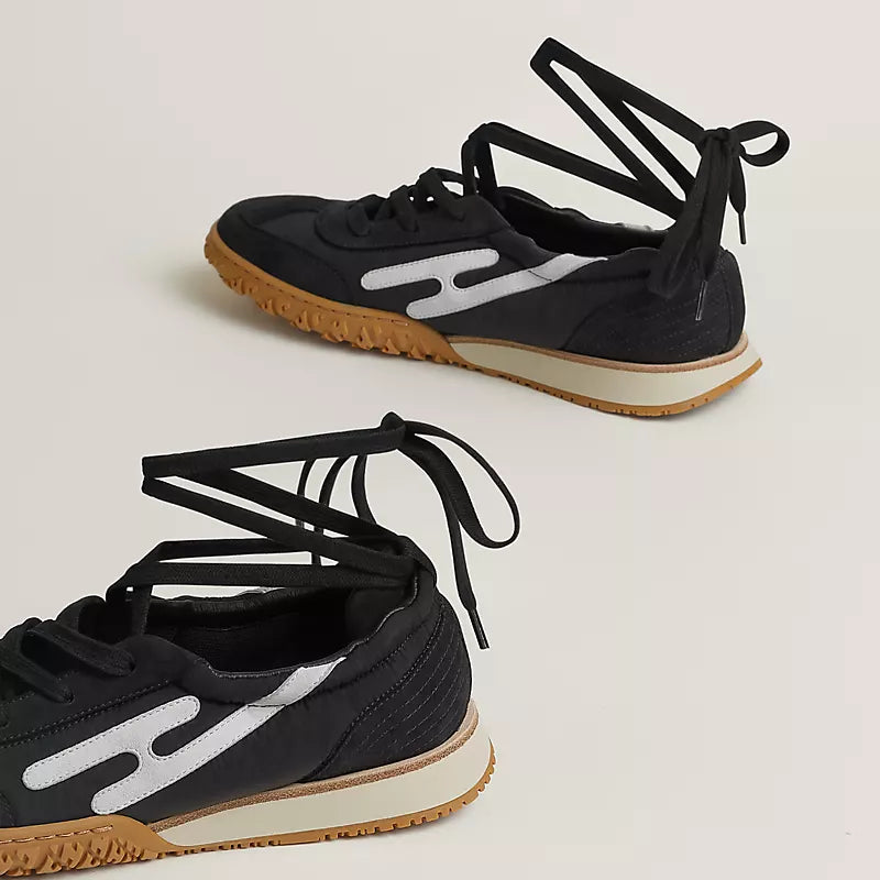 Hermès Mascot sneaker Noir Blanc